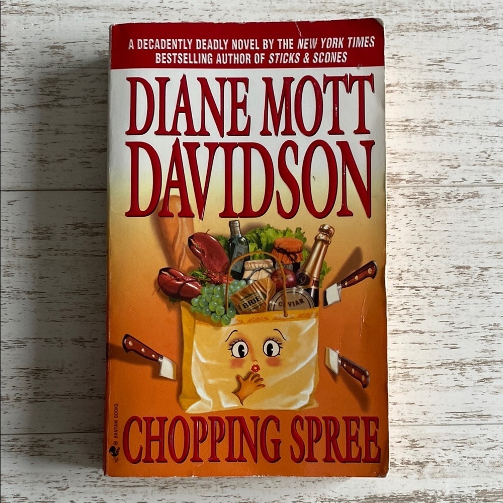 Chopping Spree Diane Mott Davidson Paperback Goldy Bear Culinary Mystery Book
